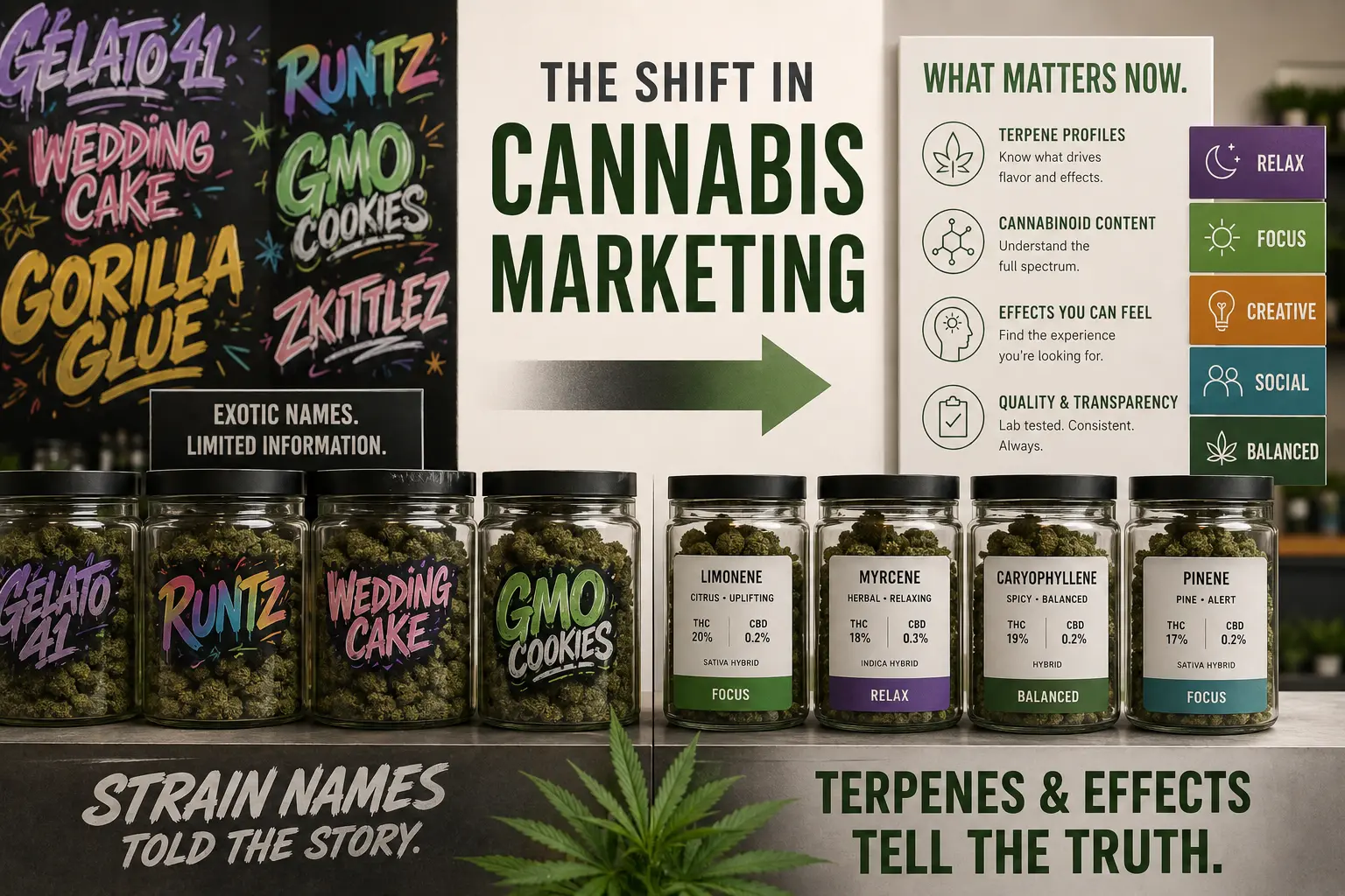 Why Cannabis Brands Are Moving Away From Exotic Strain Names in 2026